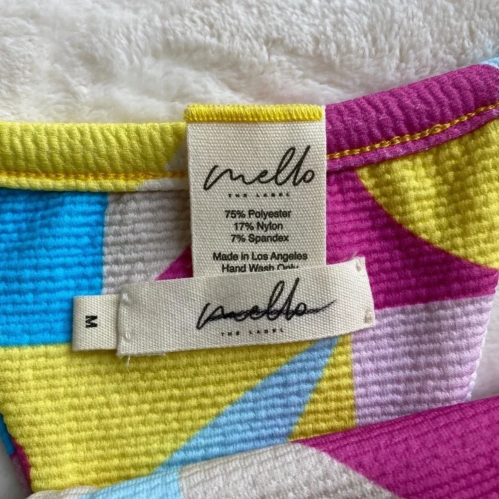 New! Free People x mello the label Brazilian bikini bottom 14848